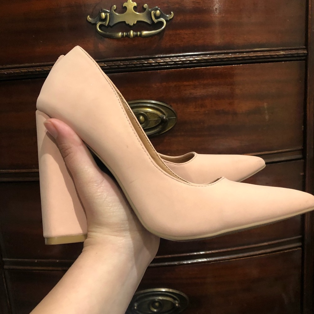 Nude heels
